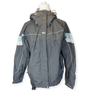 ✨Helly Hansen Ski Jacket Women's Gray Size Medium Snowboarding Winter